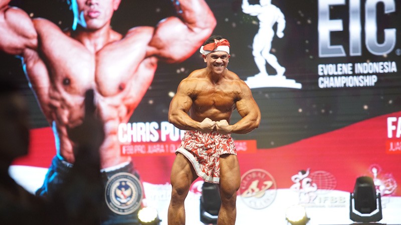 Melihat Binaragawan Pamer Otot pada Kompetisi Fitness dan Bodybuilding International - Bagian 2