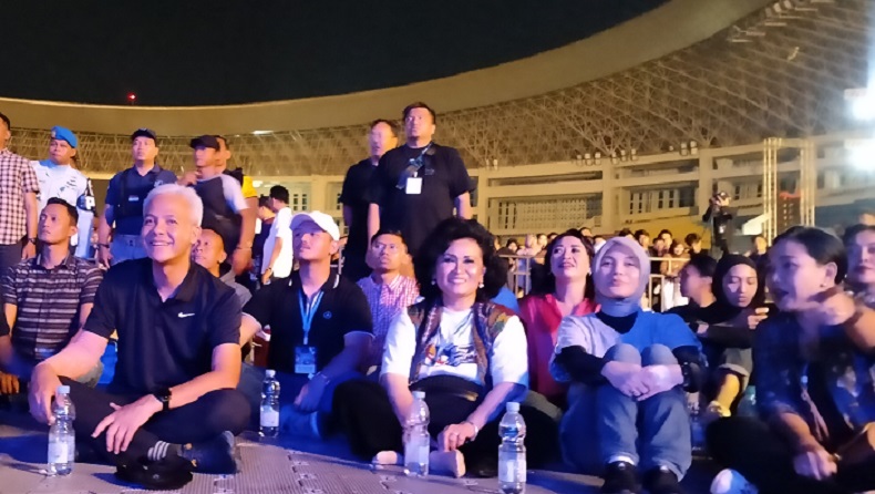 Ganjar Pranowo Hadiri Konser Langit Benderang di Solo: Banyak Anak Berprestasi