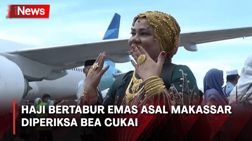 Waduh Hajah Glamor Pamer Emas 100 Gram Usai Haji Ternyata Pakai