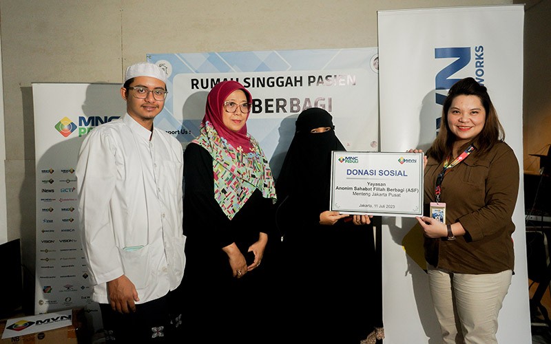 Mnc Vision Networks Dan Mnc Peduli Berikan Bantuan Untuk Yayasan Anonim