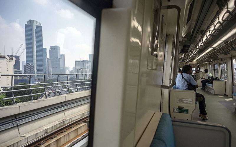 Suasana Uji Coba Terbatas LRT Jabodebek 12-26 Juli 2023 - Bagian 1