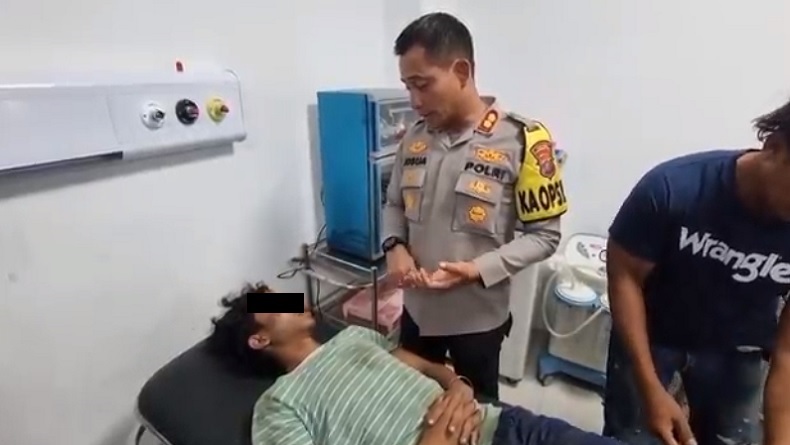 Begal Sadis Bacok Tukang Sayur hingga Tangan Nyaris Putus Ditangkap di Medan
