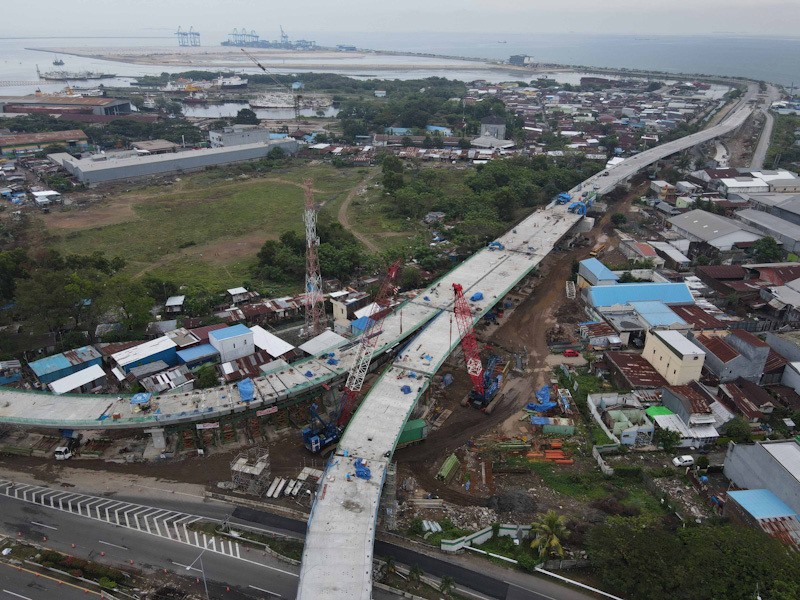 Progres Proyek Strategis Nasional Makassar New Port - Bagian 1