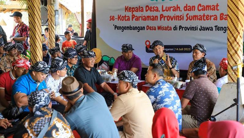 title Wali Kota Pariaman Ajak Seluruh Camat dan Kades Berguru ke Ganjar soal Desa Wisata Wali Kota Pariaman Ajak Seluruh Camat dan Kades Berguru ke Ganjar soal Desa Wisata