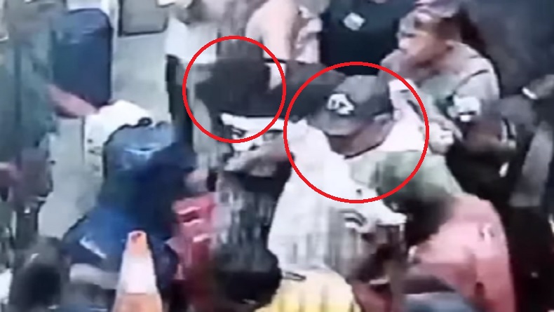 Viral Petugas SPBU di Buol Sulteng Ditonjok Warga saat Cekcok Antrean BBM