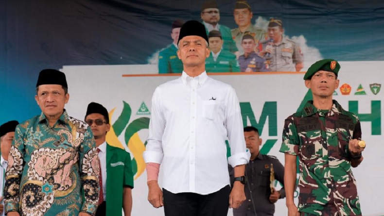 Hadiri Kemah Bhakti di Wonosobo, Ganjar Sampaikan Peran Besar Ansor Dalam Sejarah Indonesia