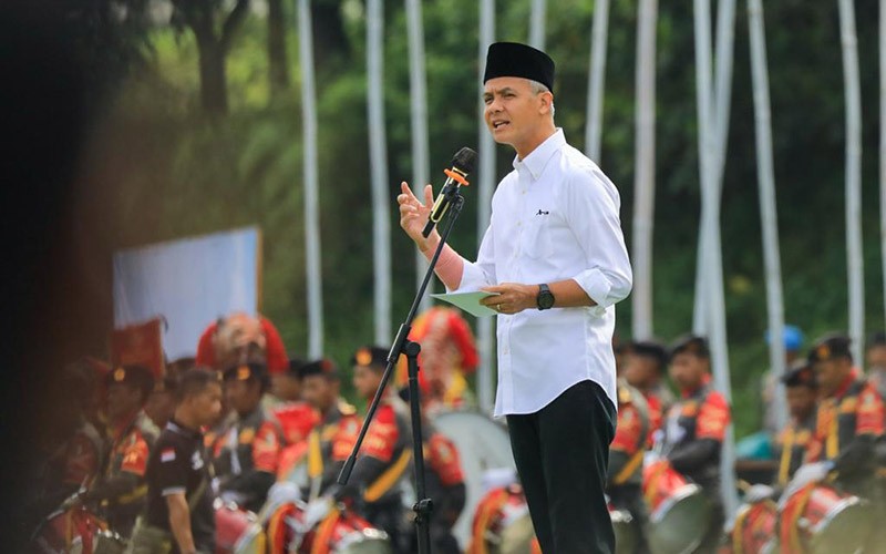 Ganjar Pranowo Disambut Ribuan Kader GP Ansor - Bagian 2