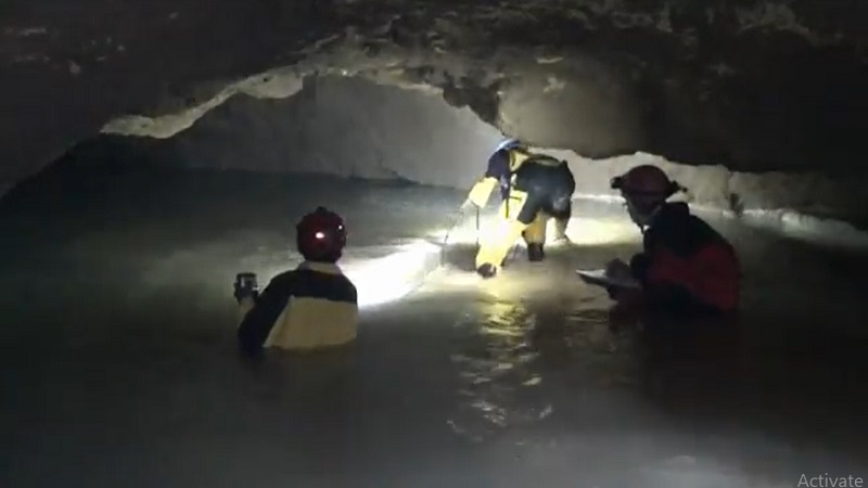 Heboh Sungai Bawah Tanah Ditemukan di Area Tambang Batu Kapur Tuban, Ini Penampakannya  