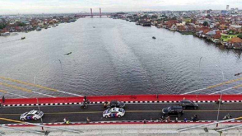 9 Sungai di Provinsi Sumatera Selatan, Nomor 5 Membelah Palembang Jadi Ilir dan Ulu