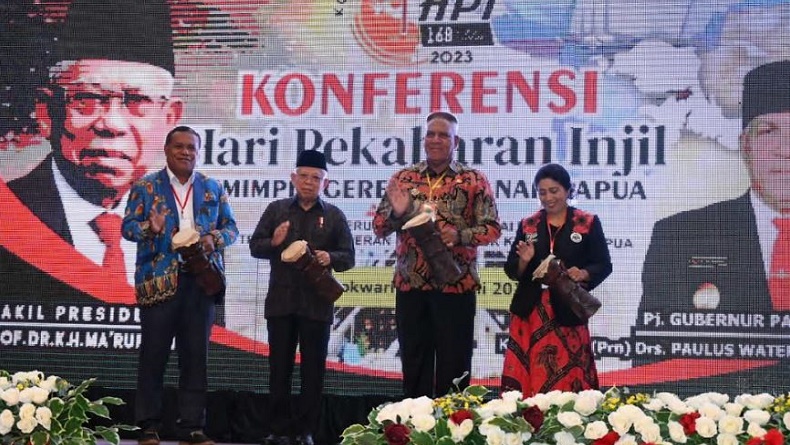 Wapres Buka Konferensi ke-2 HPI di Manokwari, Dorong Pendirian PCC di Tanah Papua
