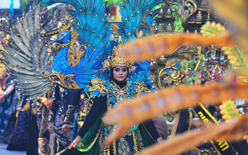Karnaval Tenun Troso Promosi Kerajinan Jepara - Bagian 3