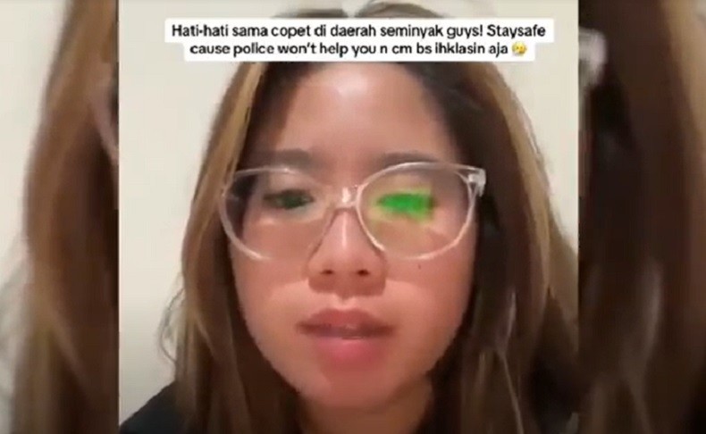 Viral Wisatawan Korban Copet di Seminyak Dicuekin Polisi, Bikin Laporan malah Ditolak