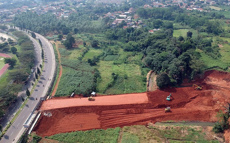 Pembangunan Jalan Baru Jakarta-Bogor Tembus Stadion Pakansari - Bagian 2