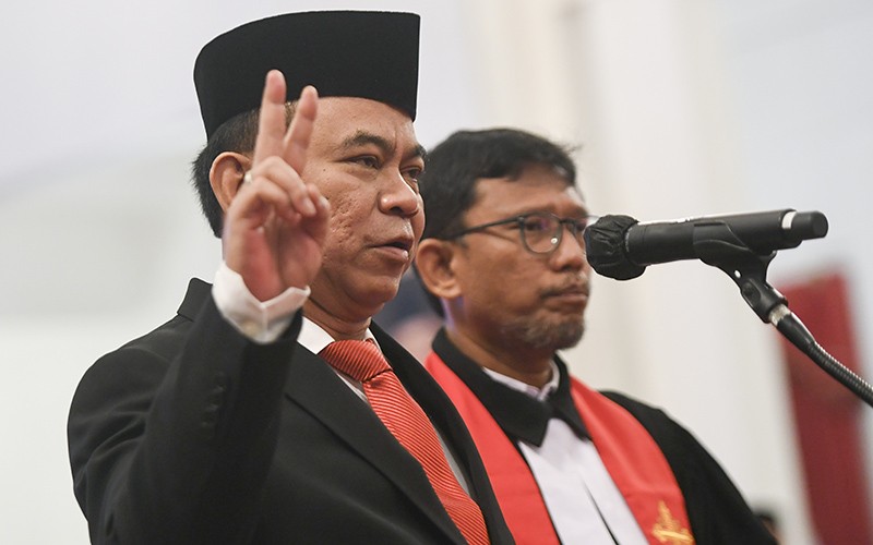 Foto-Foto Budi Arie Setiadi Resmi Menjabat Menkominfo - Bagian 1