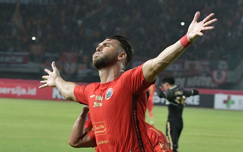 Persija Hajar Bhayangkara FC 4-1, Begini Selebrasi Rico Simanjuntak - Bagian 2