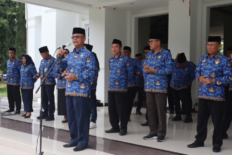 Sambut Tahun Baru Islam 1445 H, ASN dan Warga Bone Bolango Ramaikan Pawai Hijratul Rasul