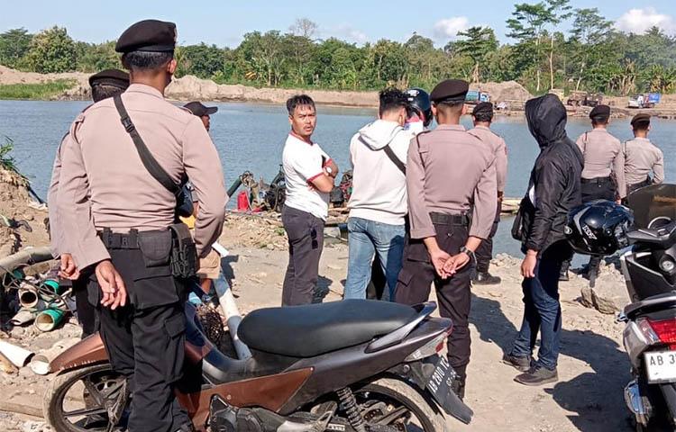 Razia Penambangan Pasir Sungai Progo, Polisi Temukan Aktivitas Tambang di Luar Ordinat