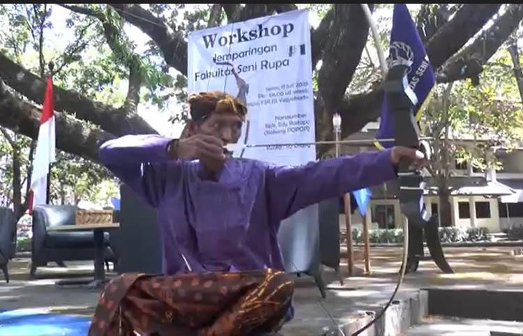Uniknya Permainan Jemparingan Mataraman, Wajib Berpakaian Jawa dengan Duduk Bersila