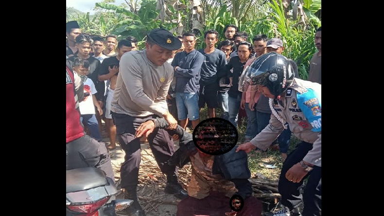 Ngaku Kabar Dihamili Tak Benar, Anak Syok Lihat Ayah Babak Belur hingga Nyaris Dibakar Warga