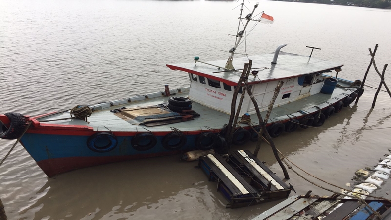 Dihantam Ombak, 1 Kru KM Jaya Prima Tujuan Bangka-Jambi Hilang Terjatuh dari Kapal