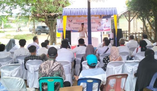DPW Partai Perindo Riau Gelar Konsolidasi dan Pembentukan Pengurus DPRt di Rohil