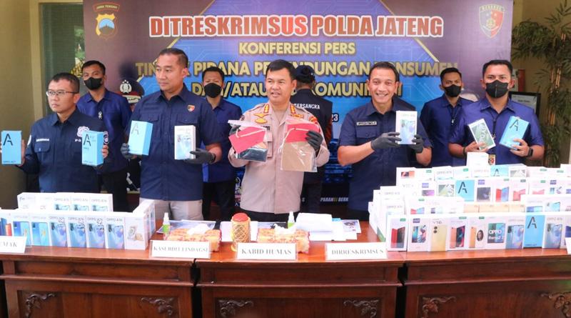 title Polda Jateng Sita Ratusan Handphone Black Market, 2 Warga Demak dan Semarang Ditangkap Polda Jateng Sita Ratusan Handphone Black Market, 2 Warga Demak dan Semarang Ditangkap
