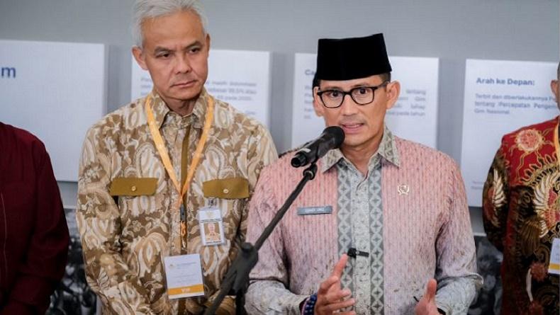 Rakornas Bersama Ganjar, Sandiaga: Candi Borobudur Akan Jadi Destinasi ...