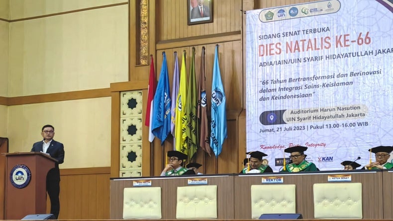 Kang Ace Ajak Alumni UIN Syarif Hidayatullah Terus Berinovasi Sains-Keislaman dan Keindonesiaan