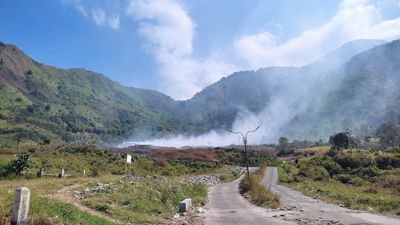 TPA Pasirbajing Garut Terbakar, Dinas LH: Ulah Orang Tak Bertanggung Jawab