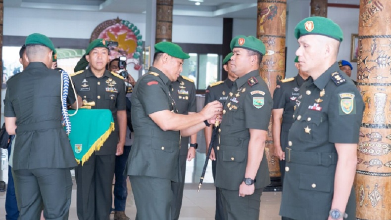 Ancaman KST Meningkat, 4 Perwira TNI Ditugaskan Pimpin Kodim Baru di Bumi Cenderawasih