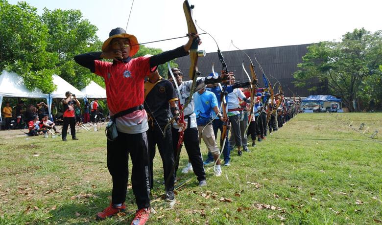 Mengintip Latber Barebow di Lapangan Panahan 777 Archery Club Semarang
