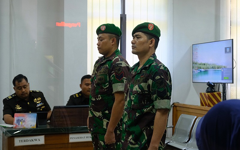 Anggota TNI AD Bawa 20 Kg Sabu Dituntut Penjara Seumur Hidup dan Dipecat - Bagian 1