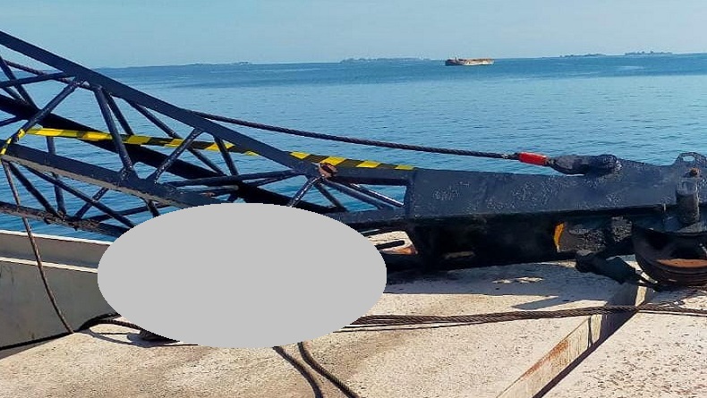 Ngeri, ABK KM Cengkeh 06 Tewas Tertimpa Crane di Pelabuhan Biringkassi Pangkep