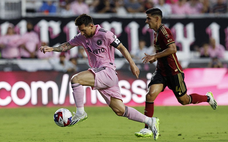 Lionel Messi Cetak 2 Gol, Inter Miami Bantai Atlanta United 4-0 - Bagian 2