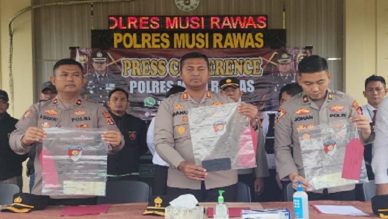 Dalang Perampokan 2 Karyawan PT PNM di Musi Rawas Ditangkap, 4 Buron