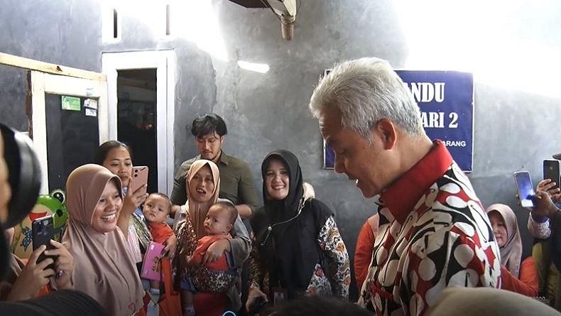Ganjar Pranowo Ajak Ibu Hamil Rutin Periksa Kandungan demi Cegah Stunting sejak Dini