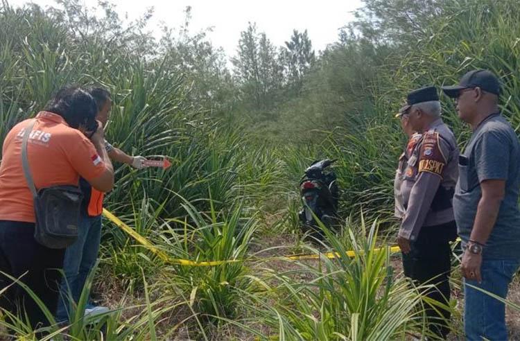 title Motor Misterius Ditemukan di Semak-Semak Pantai Congot Kulonprogo, Polisi: Ranmor Curian Motor Misterius Ditemukan di Semak-Semak Pantai Congot Kulonprogo, Polisi: Ranmor Curian