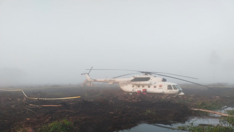 Penyebab Helikopter BNPB Mendarat Darurat Di Kobar: Gangguan Vibration