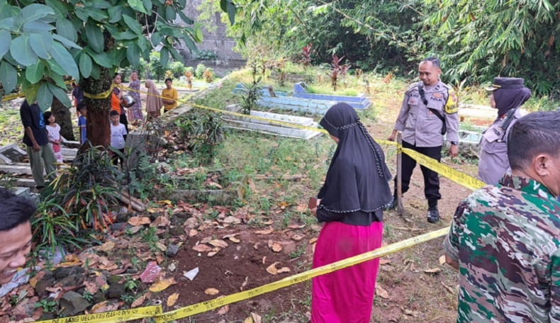 Heboh Diduga Kuburan Bayi di Bogor Ternyata Berisi Kucing, Polisi Sempat  Beri Police Line