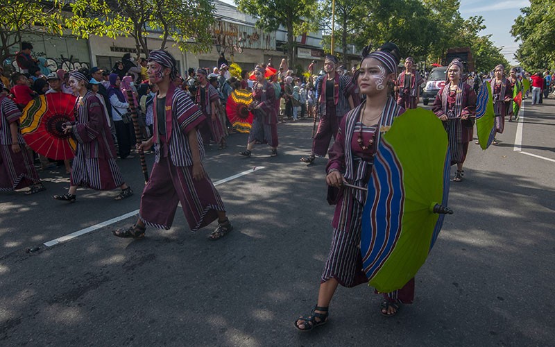 Kemeriahan Parade Klaten Lurik Carnival 2023 - Bagian 2