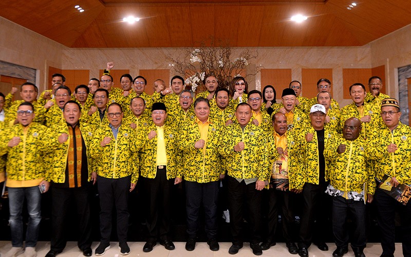Pertemuan Airlangga dengan Ketua DPD Golkar se-Indonesia Tolak Isu Munaslub - Bagian 1