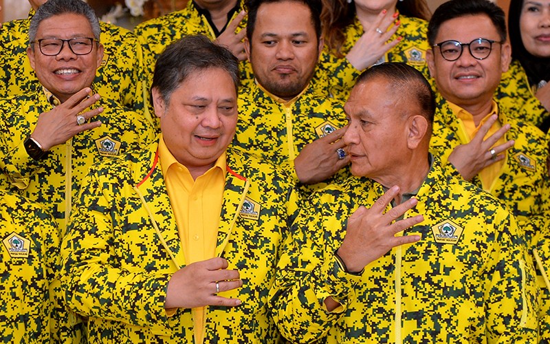 Pertemuan Airlangga dengan Ketua DPD Golkar se-Indonesia Tolak Isu Munaslub - Bagian 2