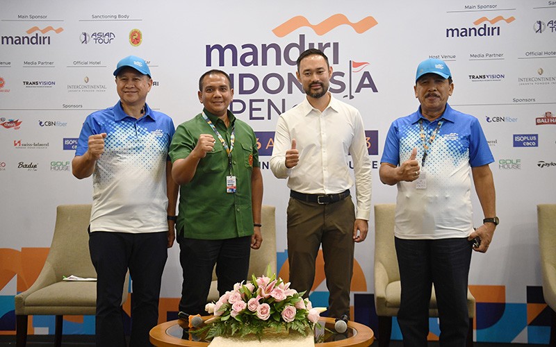 Dorong Prestasi Atlet, Turnamen Golf Mandiri Indonesia Open 2023 Resmi Digelar - Bagian 1