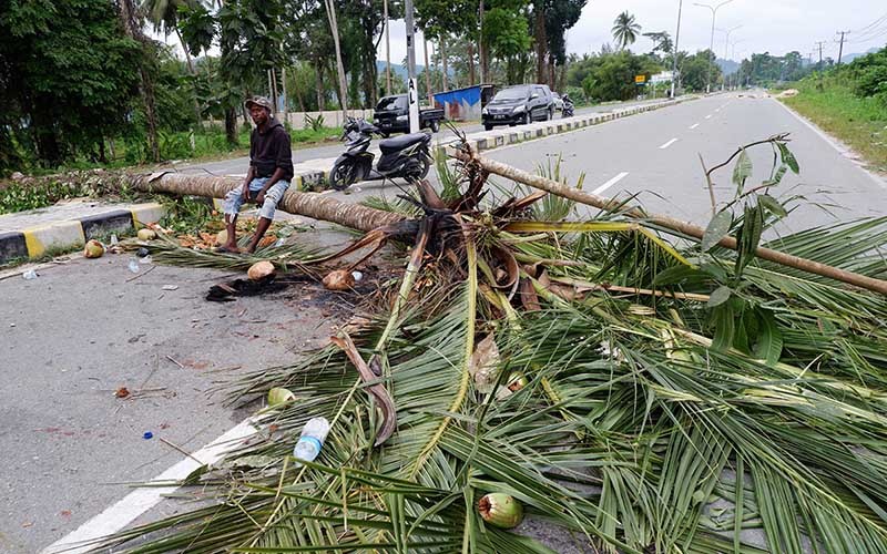 Aksi Tutup Jalan di Jayapura, Warga Tuntut Ganti Rugi Tanah Ulayat - Bagian 1
