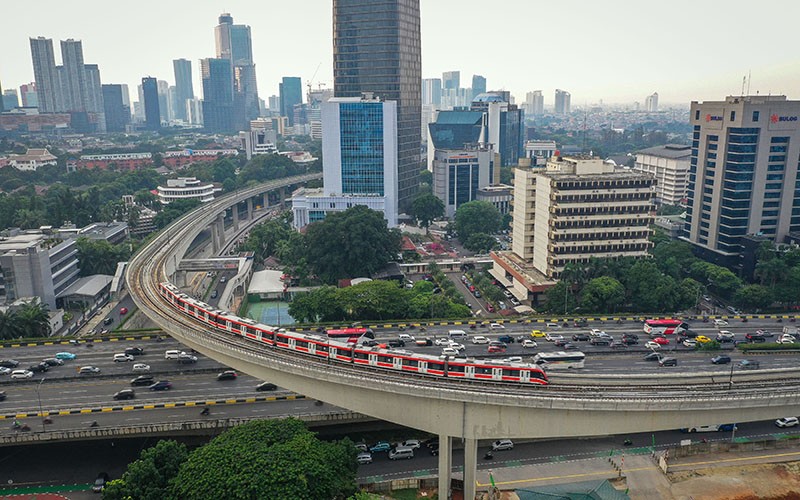 Desain Konstruksi Jembatan Lengkung LRT Bermasalah, Kereta Harus Berjalan Pelan - Bagian 1