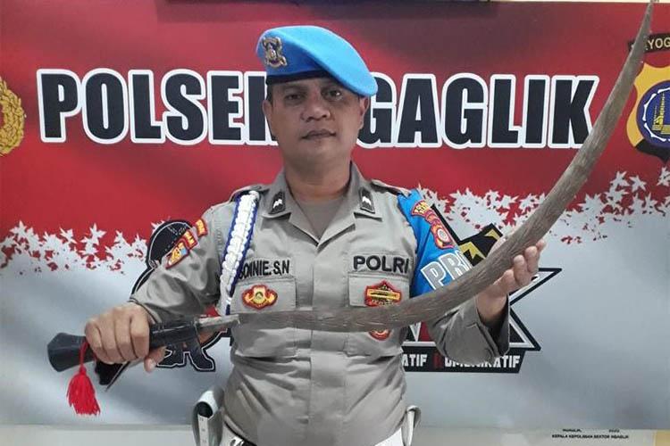 Polisi Tangkap Remaja Sleman yang Tega Bacok ABG dengan Celurit Sepanjang 1 Meter