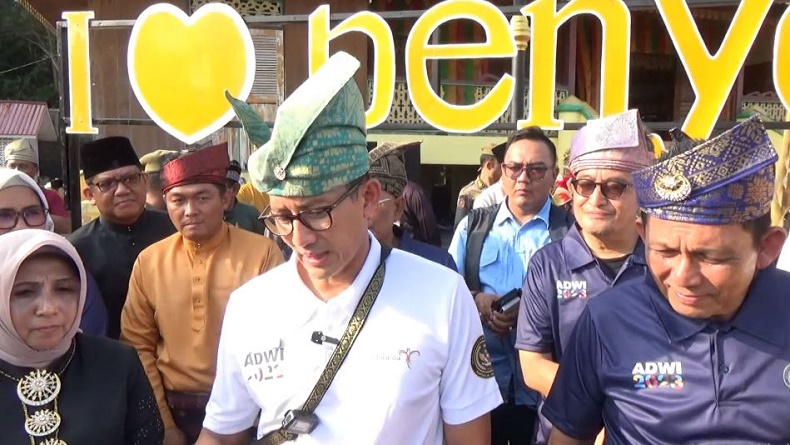 Kunjungi Pulau Penyengat, Menparekraf Sandiaga Uno: Kita Akan Kembangkan Jadi Wisata Dunia