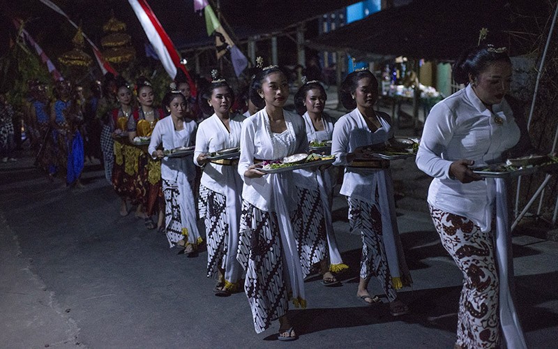 Warga Boyolali Ritual Panen Tembakau di Lereng Gunung Merbabu - Bagian 3