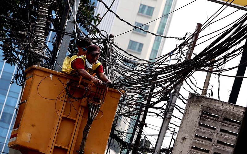 Penertiban Kabel Semrawut di Jakarta - Bagian 3
