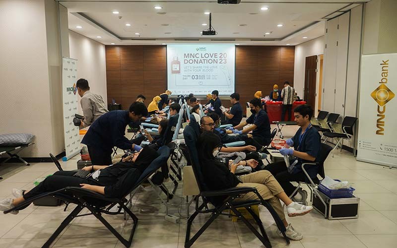 Miss Indonesia 2022 Audrey Vanessa Ikut Donor Darah di MNC Love Donation - Bagian 3